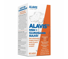 ALAVIS MSM + Glukosamin sulfát 60 tobolek