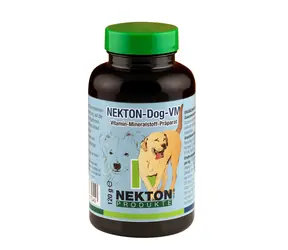 Nekton Dog VM 120g - vitamínový a minerální doplněk pro všechna plemena psů.