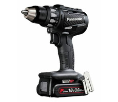 Panasonic EY74A2PN2G černá / aku vrtačka / 18V / 1580 ot-min / 50Nm 