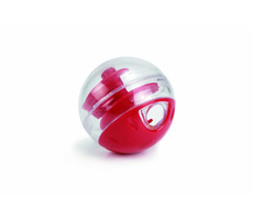 Beeztees Twirly Míček na pamlsky pro kočky plastový červená 5.5cm
