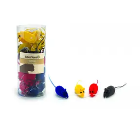 Beeztees Hračka myš velurová 6cm
