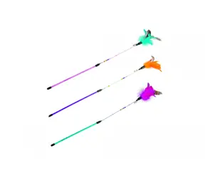 Beeztees PLUMO Hračka škádlítko pro kočky 50cm