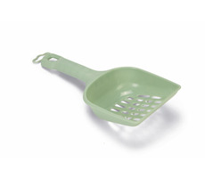 Beeztees Lopatka na čištění toalety plastová světle zelená 25cm