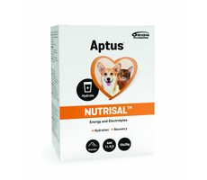 Aptus Nutrisal plv. 10x25g / pro udržování rovnováhy tekutin v organismu psů a koček.