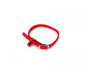 Beeztees Obojek pro kočky nylonový červená 6-29cm x 10mm