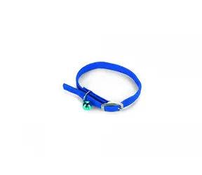 Beeztees Obojek pro kočky nylonový modrá 6-29cm x 10mm