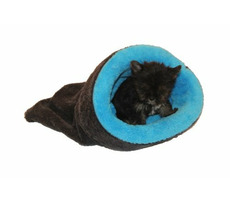 Marysa pelíšek 2v1 mini pro štěňátka & koťátka modrá-černá