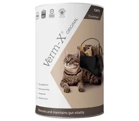 Verm-X Přírodní granule proti střevním parazitům pro kočky 60g