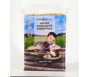 LIMARA hrubá hoblinová podestýlka 40l - 16Kg