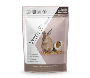 Verm-X Přírodní nugetky proti střevním parazitům pro hlodavce 180g
