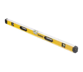 DeWalt DWHT0-43224 Kovová vodováha 120 cm / 3 libely / Přesnost: 0.5 mm/m