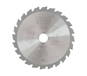 DeWalt DT4310 / Pilový kotouč pro kotoučové pily / Průměr 216x30 mm / Šířka řezu 2.6 mm / Počet zubů 24