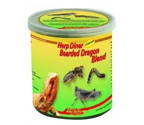 Lucky Reptile Herp Diner Bearded Dragon Blend 70g / Směs konzervovaného hmyzu určená především pro agamy vousaté