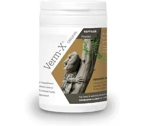 Verm-X Přírodní prášek proti střevním parazitům pro plazy 25g
