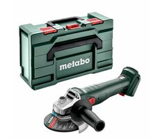 Metabo W 18 L 9-125 Quick - bez Aku / Aku úhlová bruska / 18V / Průměr 125 mm / 8500 ot-min / metaBOX / bez aku