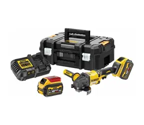 DeWalt DCG418T2 / Aku úhlová bruska / Průměr 125mm / 54V / 9.000 ot-min / 2x 6Ah / nabíječka / kufr