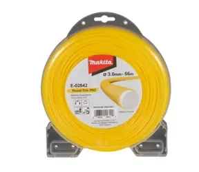 Makita E-02711 - struna nylonová Pro 3.0mm žlutá / 56m