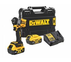 DeWalt DCF922P2T / Aku rázový utahovák / 18V / Upínání: 1/2" / 2500 ot-min / 2x 5.Ah / nabíječka / kufr