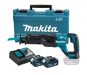 Makita DJR187RTE / Aku pila ocaska / 18V / Zdvih 32 mm / 3.200 z-min / 5.0Ah