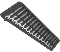 WERA 6003 Joker 15 Set 1 / sada otevřených očkových klíčů / 15 dílný