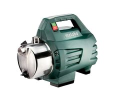 Metabo P 4500 INOX / Zahradní čerpadlo / 1300W / Kapacita 3300l/h / Tlak 4.8 bar / Výtlačná výška 48m / Vnitřní závit 1"