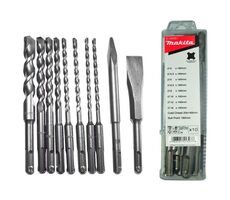 Makita D-46361 SDS-Plus sada vrtáků a sekáčů / 10ks