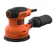 Black&Decker BEW210 / Excentrická bruska / 230W / Průměr 125 mm / 14.000 ot-min / 28.000 kmitů-min / rozkmit 2.4 mm