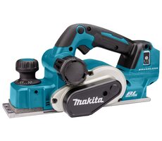 Makita DKP181ZJ / Aku hoblík / 18V / šířka: 82 mm / hloubka: až 3 mm / 12.000 ot-min / Bez aku