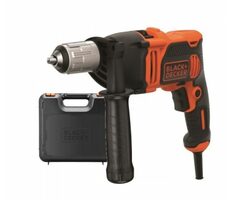 Black&Decker BEH850K / Příklepová vrtačka / 850W / 13mm sklíčidlo / 3.100 ot-min / 52.700 příklepů-min 