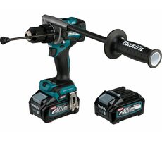 Makita HP001GD201 / Aku příklepová vrtačka / Li-ion / 40V / 2.600 ot-min / 2x 2.5 Ah