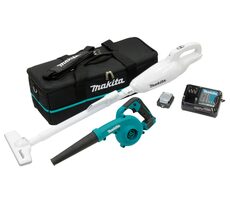 Makita CLX245SAX1/ Aku ofukovač UB100 & vysavač CL108FDZW / 12V / 2.0 Ah