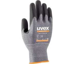 Uvex athletic D5 XP - vel. 8 / Ochranné rukavice / Použítí - suché mírně vlhké/olejnaté prostředí