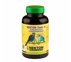 Nekton Tonic K 100g - krmivo s vitamíny & aminokyselinami a stopovými prvky pro zrnožravé ptáky.