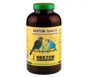 Nekton Tonic K 500g - krmivo s vitamíny & aminokyselinami a stopovými prvky pro zrnožravé ptáky.