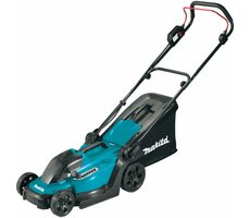 Makita DLM330ST / Aku Sekačka na trávu / 18V / 4.300 ot-min / až 270 m2 / záběr 33 cm / koš 30 l / 1x 5.0 Ah