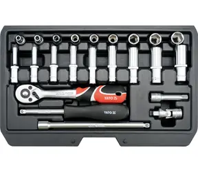 YATO YT-14451 / Gola sada 1/4" 23 ks