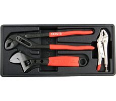 YATO YT-55473 / Vložka do zásuvky - klíč nastavitelný & kleště siko & samosvorné