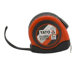 YATO YT-7105 / Metr svinovací 5 m x 19 mm autostop