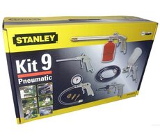 Stanley 9045718STN / Sada pneumatického nářadí / gravimetrická/umívací/hustící pistole / vzuchové/vodní umývání / hadice