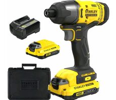 Stanley V20 SFMCF800C2K / Aku rázový utahovák / 18V / 165 Nm / 2x 1.5Ah
