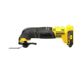 Stanley V20 SFMCE500B / Aku multifunkční oscilační bruska / 18V / 18000osc.-min / bez aku