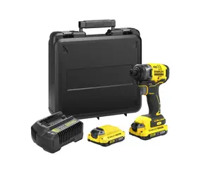 Stanley V20 SFMCF810D2K / Aku rázový utahovák / 18V / 170 Nm / 2x 2.0 Ah