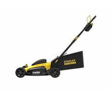 Stanley V20 SFMCMW2651M / Aku Sekačka na trávu / 18V / záběr 48 cm / koš 40 l / 2x 4.0Ah 