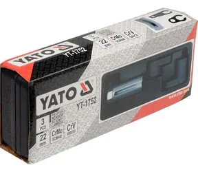 YATO YT-1752 / Sada klíčů nástrčných na lambda sondy 3 ks