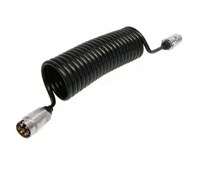 Carpoint Prodlužovací kabel do 7-pólové zásuvky tažného zařízení 12V 65-270cm - kovové koncovky