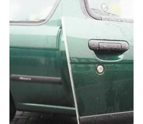 Carpoint Lišty ochranné na hranu dveří 60cm 2ks - čiré