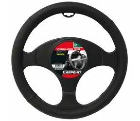 Carpoint Potah volantu 37-39cm - přírodní kůže