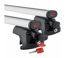 G3 Příčníky na klasické podélníky (110 cm) / hagusy Open Alu 110cm - aluminium / uzamykatelné