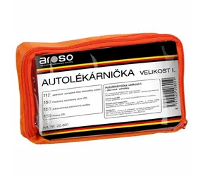 Aroso Autolékárnička pro poskytnutí předlékařské první pomoci - textilní