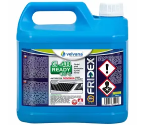 Velvana 31.004 chladicí kapalina Fridex G11 / G48 / Typ C / VW TL774C - 3l Readymix -30°C
